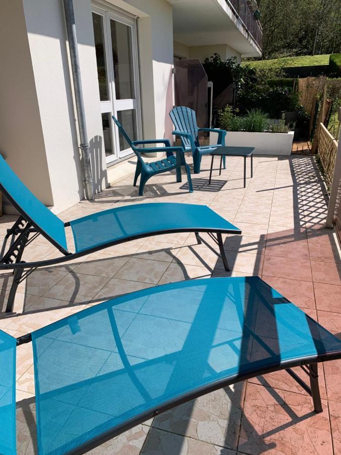 Trouville, Appartement Renove Avec Grande Terrasse Au Calme ภายนอก รูปภาพ
