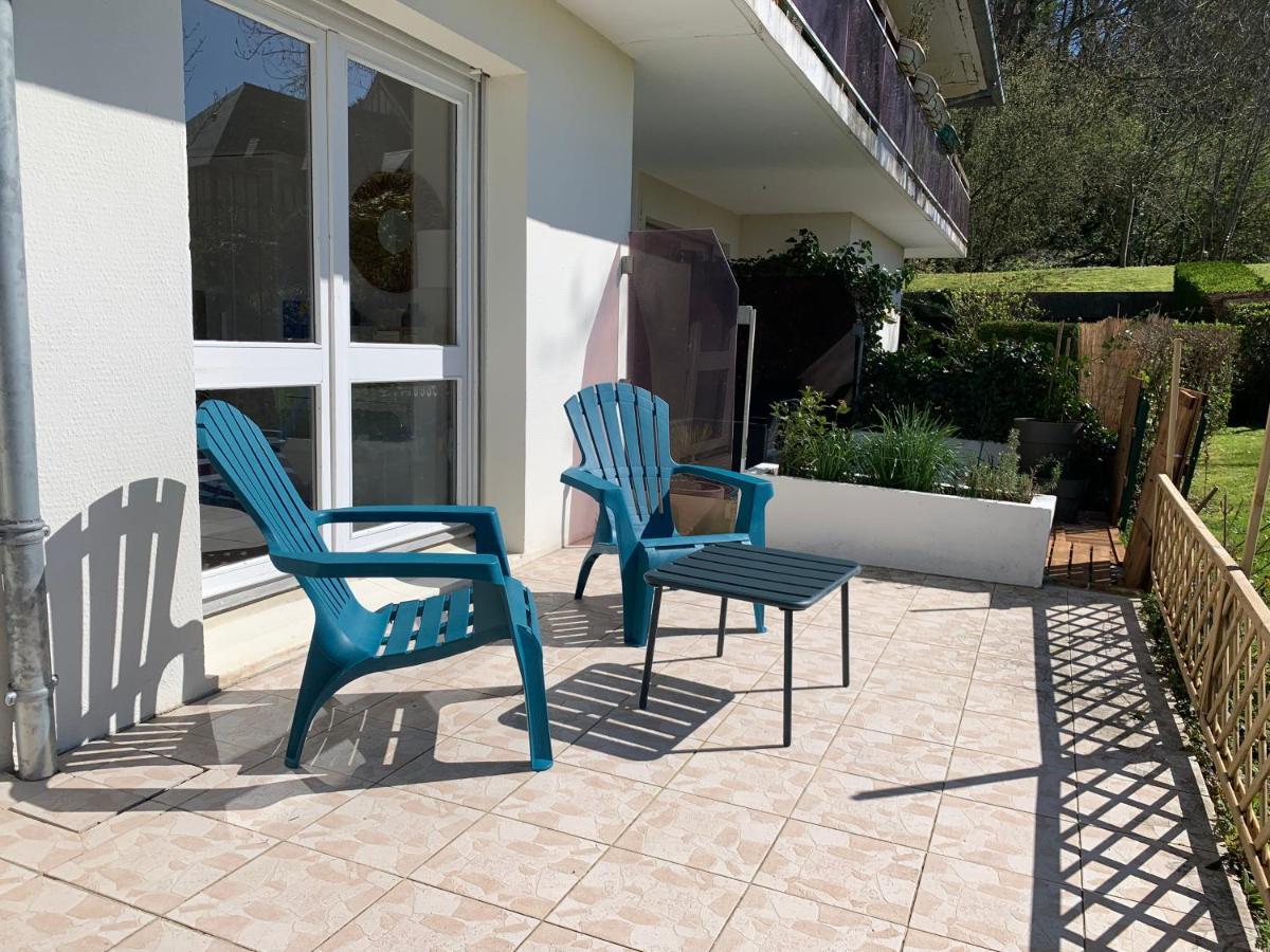 Trouville, Appartement Renove Avec Grande Terrasse Au Calme ภายนอก รูปภาพ